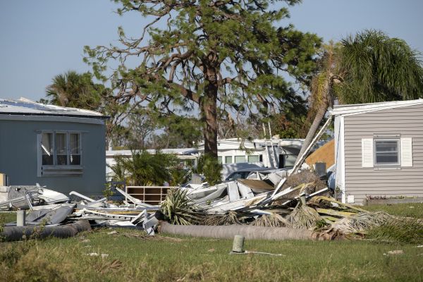 Double Wide Demolition in North Fort Myers