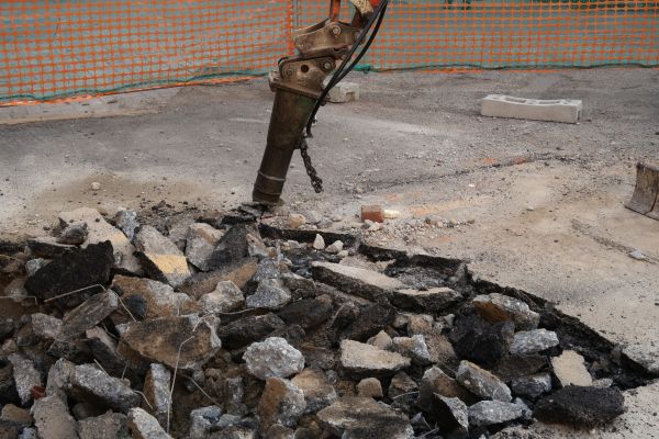 Asphalt Surface Demolition