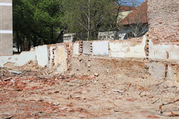 Brick Wall Demolition