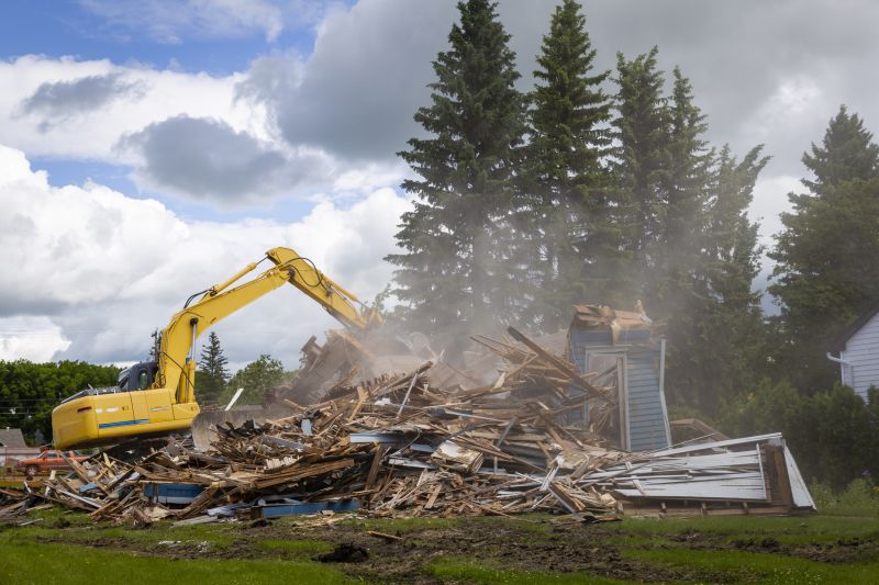 Clearing Debris After Demolition